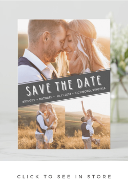 Modern Photo Collage | Save the Dates